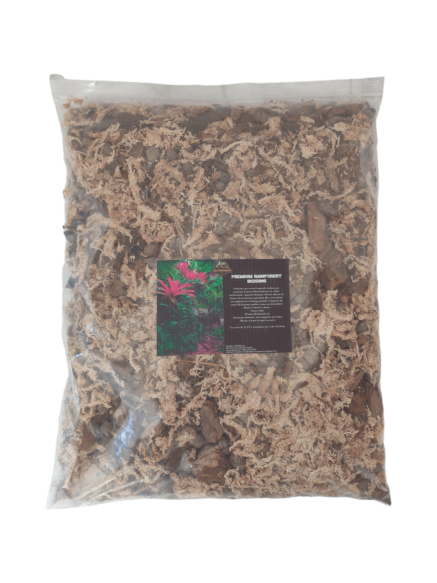 PLANTAWA Fibra di cocco Organica Blocco 5Kg 70L - Mattone compattato Terra per piante Uso Orto Urbano Terrario Piante Esterno Torba per vasi