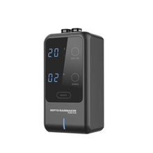 Carica l&#39;immagine nel visualizzatore di Gallery, Il Repto Flex Rainmaker Flex 2.0 permette di creare una leggera pioggia automatica all’interno del terrario in pochissimi passaggi.
Il sistema è semplice da usare: tramite tre comandi puoi impostare la durata della nebulizzazione, la frequenza dei cicli e l’accensione o lo spegnimento del dispositivo.
È sufficiente collegarlo a un contenitore d’acqua a tua scelta per metterlo in funzione.
